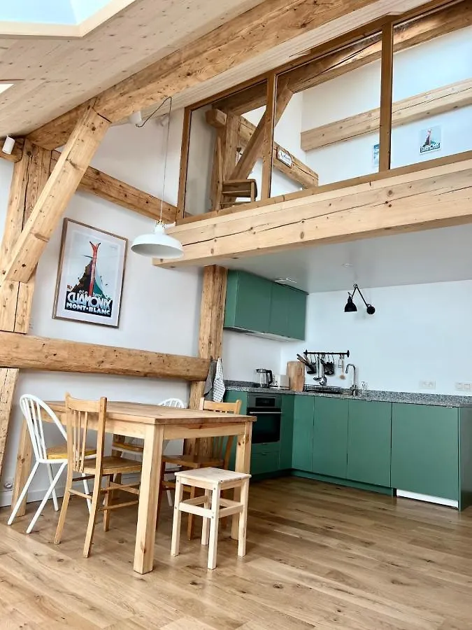 Triplex In The Heart Of Chamonix公寓 0*, 霞慕尼 法国